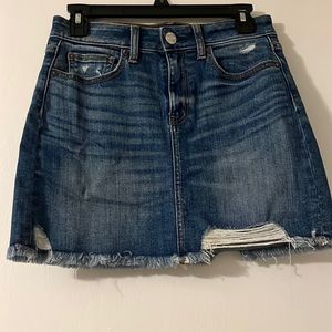 American eagle denim skirt